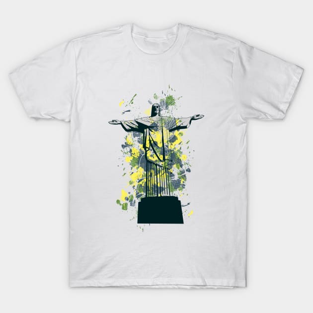 Christ the Redeemer Design T-Shirt by Jarecrow 